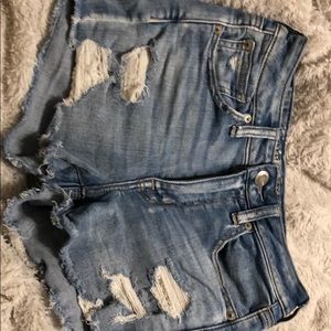 american eagle jean shorts